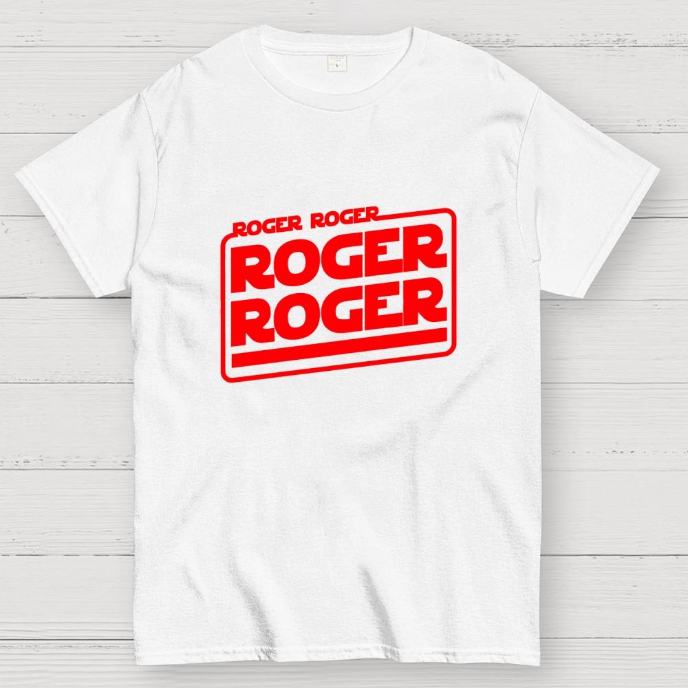 Roger Roger Cotton Casual Cool Loose T-Shirt