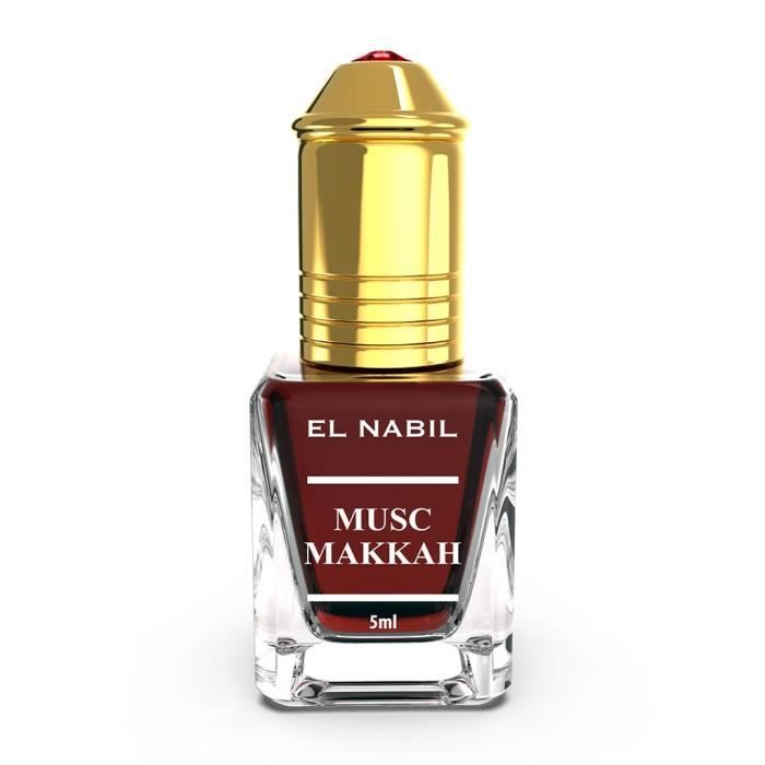 Extrait de Parfum - EL NABIL - MUSC MAKKAH - Roll-On 5ml - Mixte - Haute Concentration