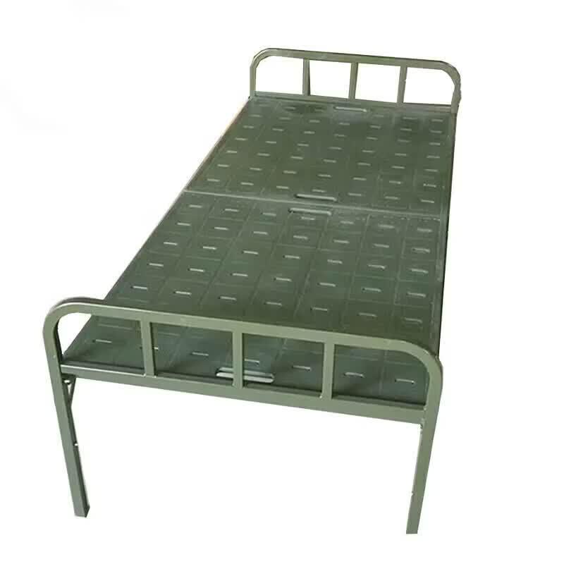 Portable Steel-Plastic Folding Camp Bed