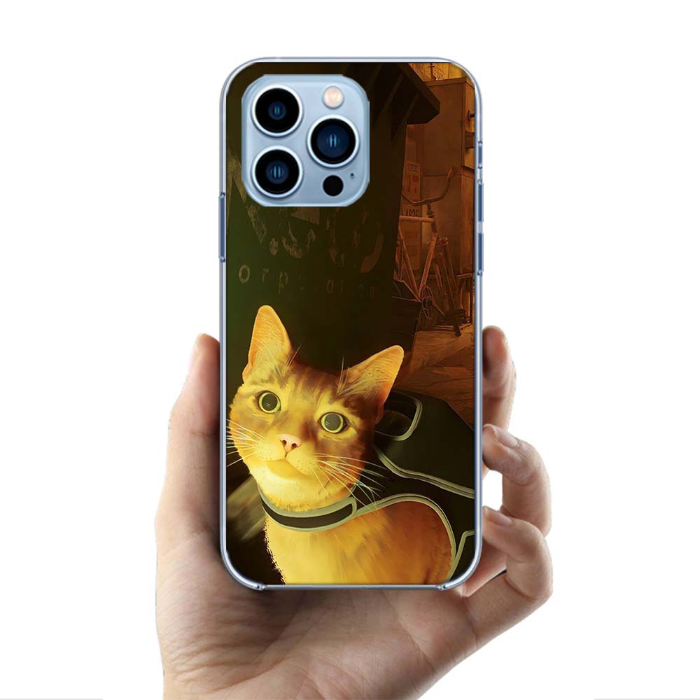 Game S-Stray Cat Cases Phone Case For Iphone 17E 16E 17 Air 16 Pro Max 15 Pro 14 Plus 11 13 12 Mini Cover Cases Compatible with