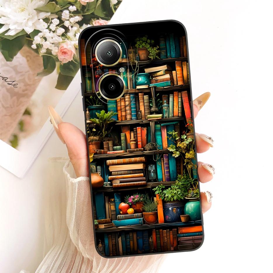 For Realme C67 4G Case RMX3890 Cute Rabbit Cartoon Cover Soft Silicone Case For Realme 12 Lite C 67 RealmeC67 4G Back Cover Bags