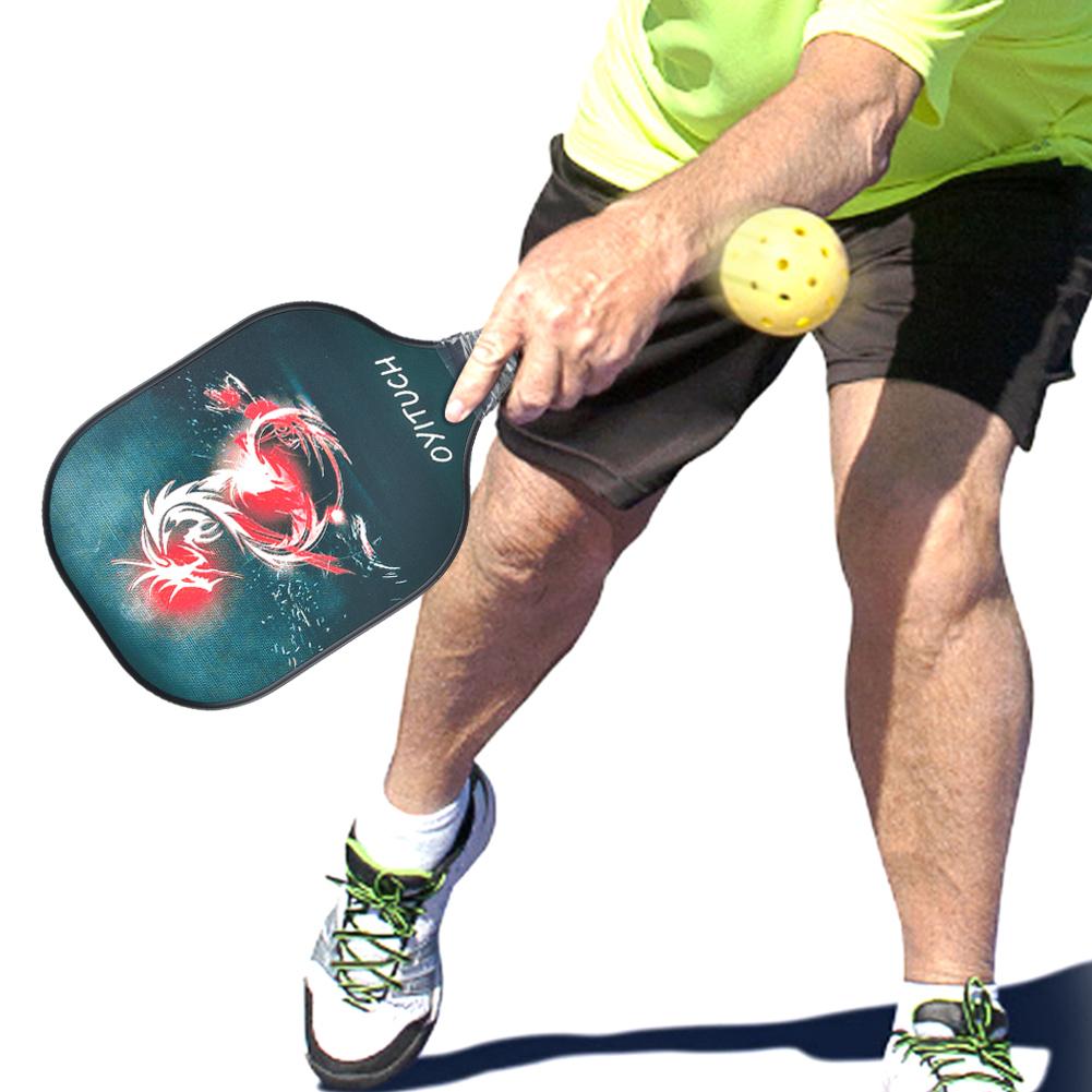 Pickleball Paddles Set Carbon Fiber Rackets with Balls and Storage Bag Sports Equipment