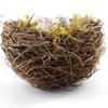 4Pcs 4.7" Birds Nest Artificial Bird Nest Decor House Decoration Birds Nest Fern  Party