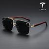 Pour Tesla Model 3 Model Y Model S Model X Cybertruck Voiture Lunettes de Soleil Mode Haut de Gamme Hommes Femmes Protection UV Lunettes de Conduite