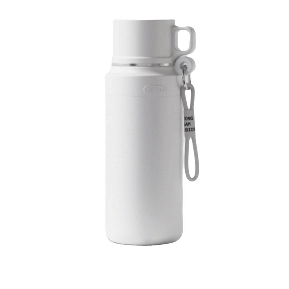 Large Capacity Insulated Cup One Cover Two Use Outdoor Water Bottle