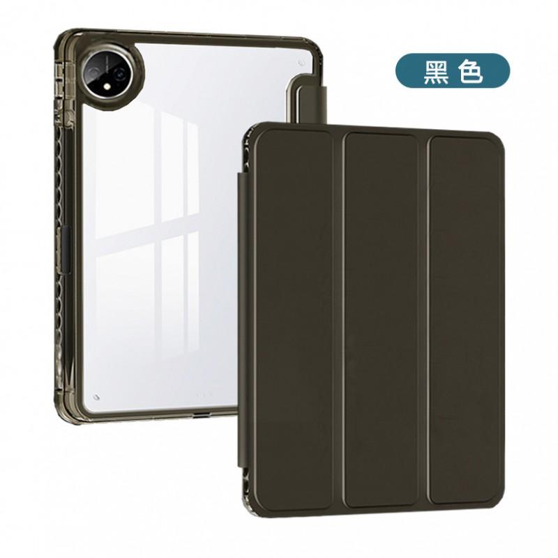 Transparent Slim Folio Case MatePad Pro 11 Inch With Pen Slot Magnetic Sleep/Wake 3-Fold Stand Shockproof PU Leather