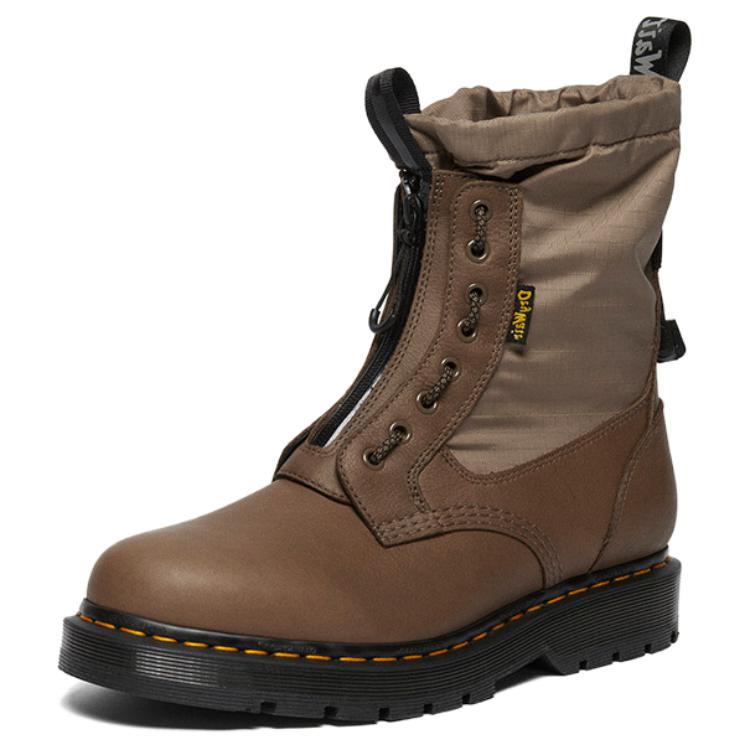 

Доктор. Martens 1460 Trinity Кожаные Рабочие Теплые Ботинки на Молнии Унисекс ботинки Темно-коричневые 31848777 37