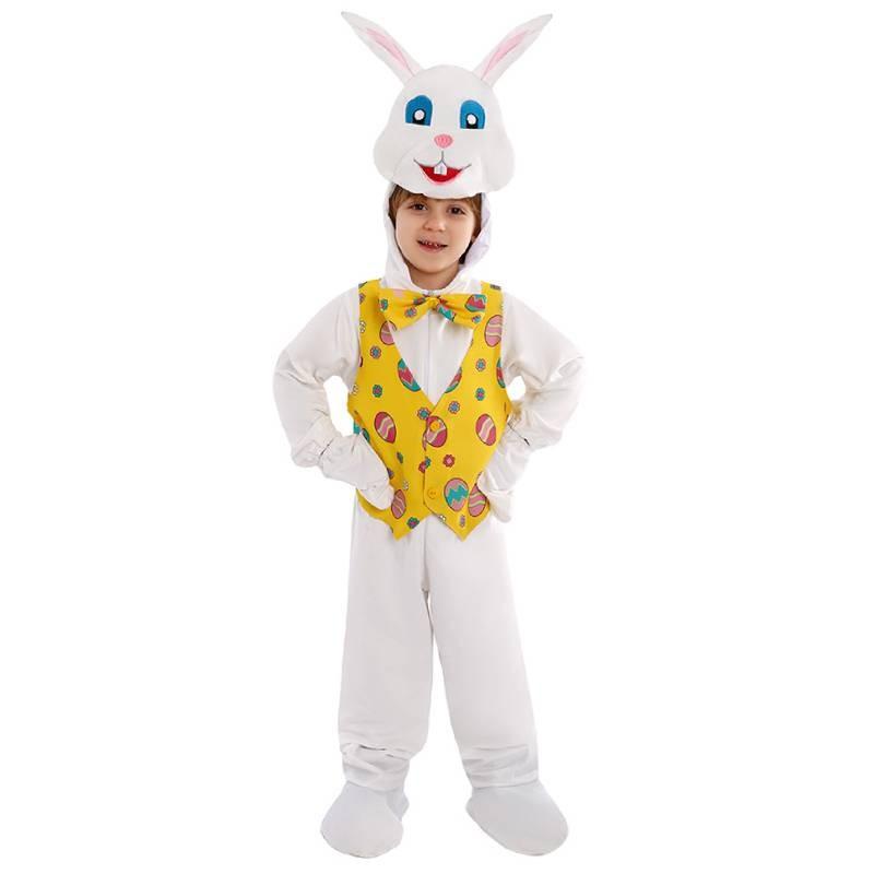 Easter Bunny Cosplay Costume For Kids With Soft Polyester Fabric For Stage Performance