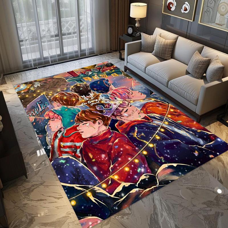 Unity Diversity: Harmonious Gathering carpet Suitable for all seasons Living room and bedroom mats Christmas gifts Doormat Fashion