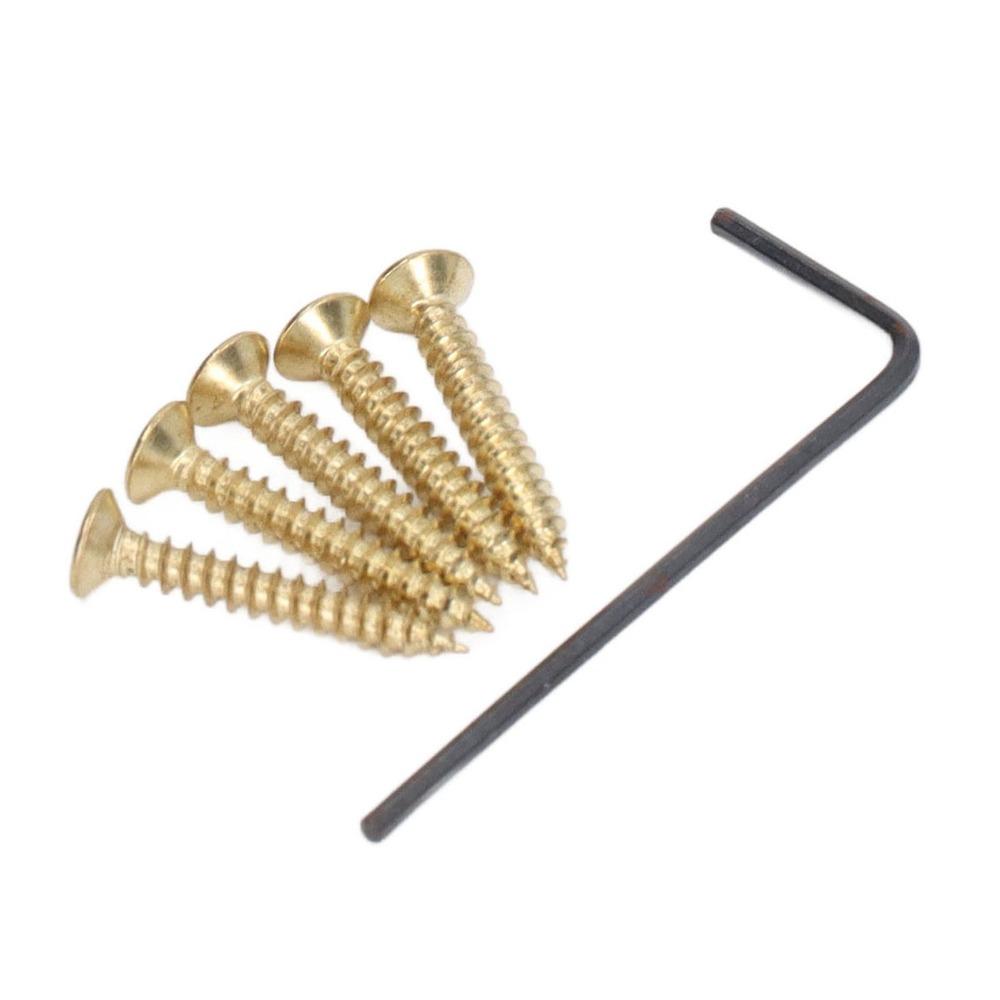 6 String Guitar Saddle Bridge Gold/Black/Silver Electric Guitar Parts Electric Guitar