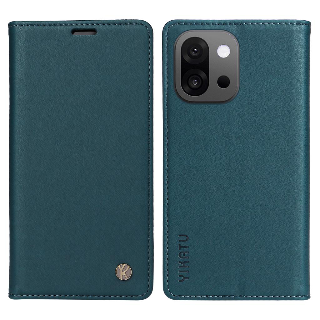 For OnePlus 13T 5G Phone Cases YIKATU Magnetic Closure PU Leather Mobile Cover