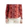 Polo Ralph Lauren SS23 Patterned Long Sleeve Shirt Women Shirts Red 200909237-001