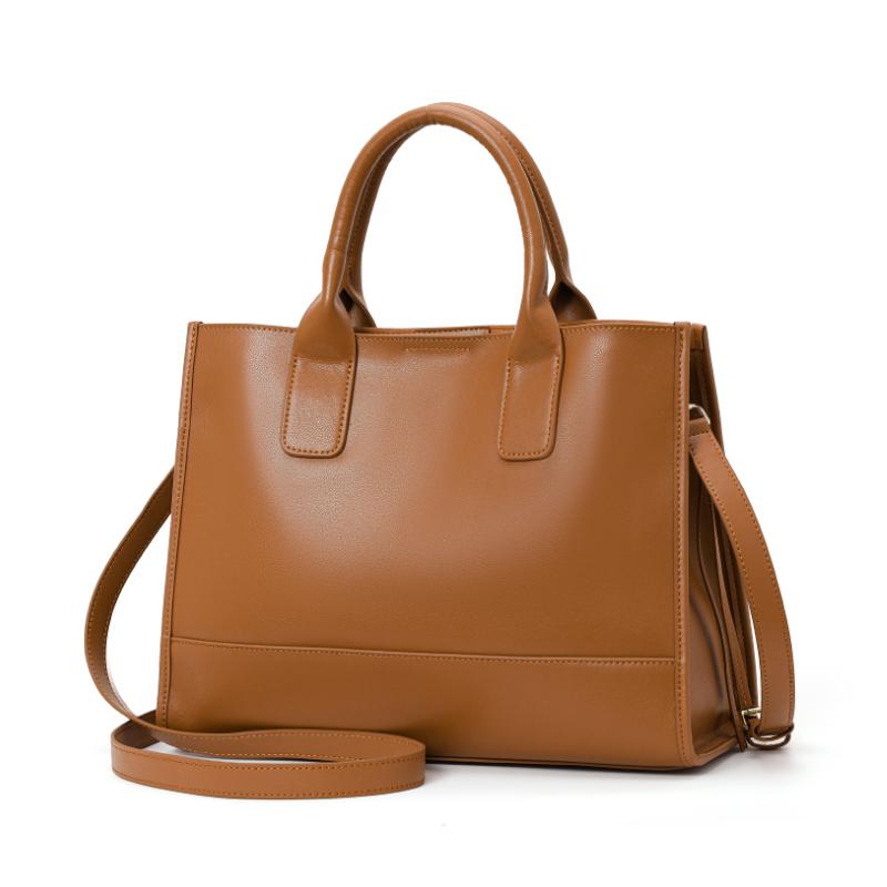 Aidrani Borsa a tracolla grande Borsa da donna 2024 Nuova moda Vera pelle Borsa da donna Borsa tote Grande capacità Borsa a tracolla