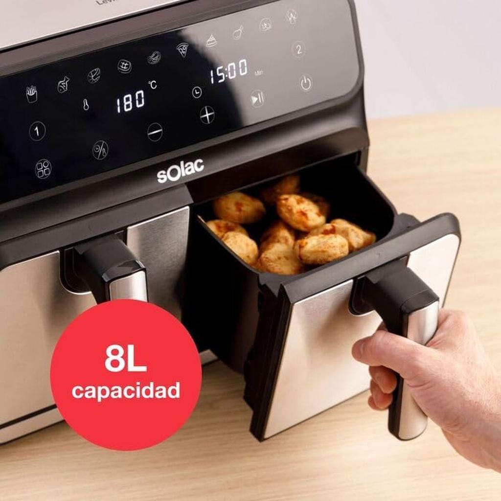 Air Fryer Solac FA1520 Black 1700 W 8 L