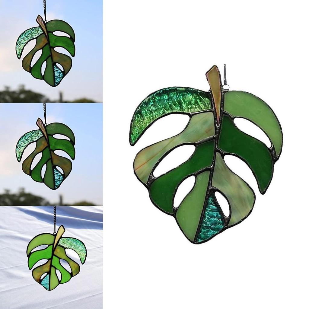 Monstera Blatt Sonnenfänger Aus Acrylmaterial Für Wandkunst Geschenk Und Feiertagsfeier