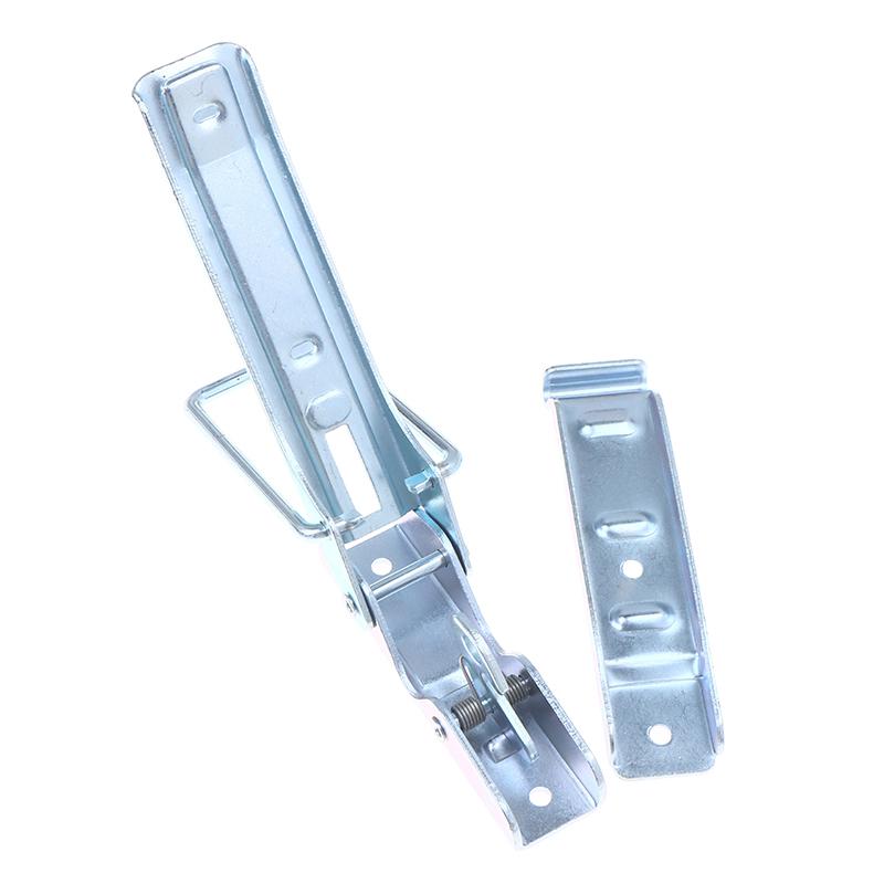 1 Set Ağır Hizmet Tipi Römork Kilitleme Sistemi Çevirmeli Tip Büyük Klipsli Mekanizma Anahtarlı Kodlu RV, Tekne, Karavan, Kamyon, Römork İçin