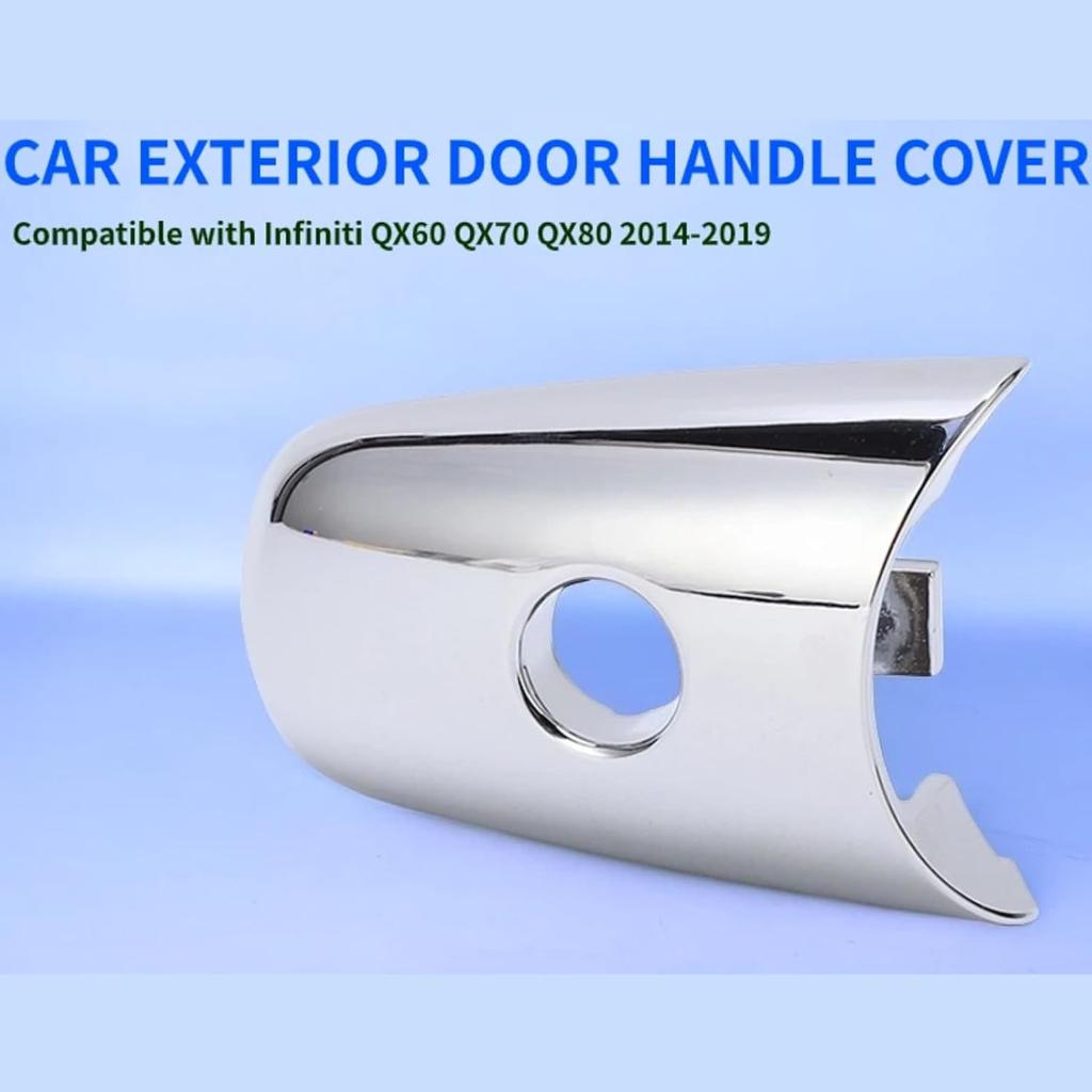 Akozon für Infiniti QX60 QX70 QX80 EX35 FX35 QX50 QX56 2014-2019 80646 1BA0A Türgriffabdeckung Außen Türgriffkappe 80646 1BA0A Außentür
