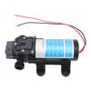 Micro Diaphragm Pump Self Priming Water Pressure Pump for RV Car Washing Watering 60W 80M Head G1/2 Inlet and Outlet