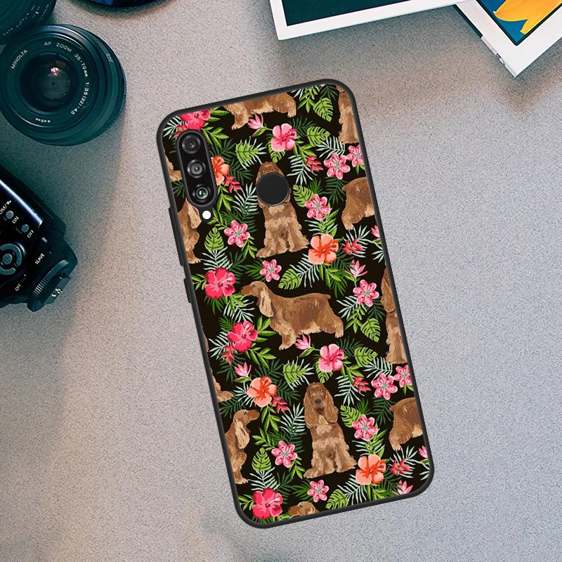 

English Cocker Spaniel Dog For Huawei Nova Y70 Y91 Y72 Y73 Y60 Y90 Y61 8i 7i 11i 12i 12s 9 10 SE P20 P30 P40 Lite Case Huawei Nova Y61