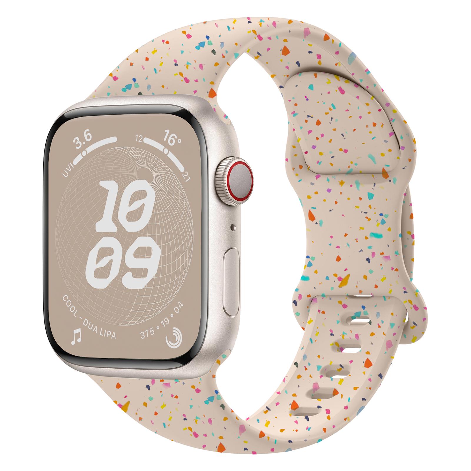 

Спортивний силіконовий ремінець-петля для Apple watch 40мм 45мм 44мм 41мм 38мм 49мм М який браслет iwatch Series 9 8 7 6 5 3 SE Ultra 2 ремінець 42mm 44mm 45mm 49mm