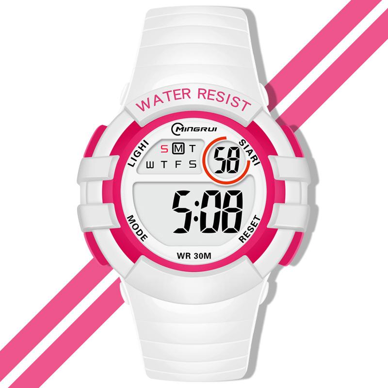 

Детские электронные часы будильник водонепроницаемые спортивные школьные студенческие наручные часы