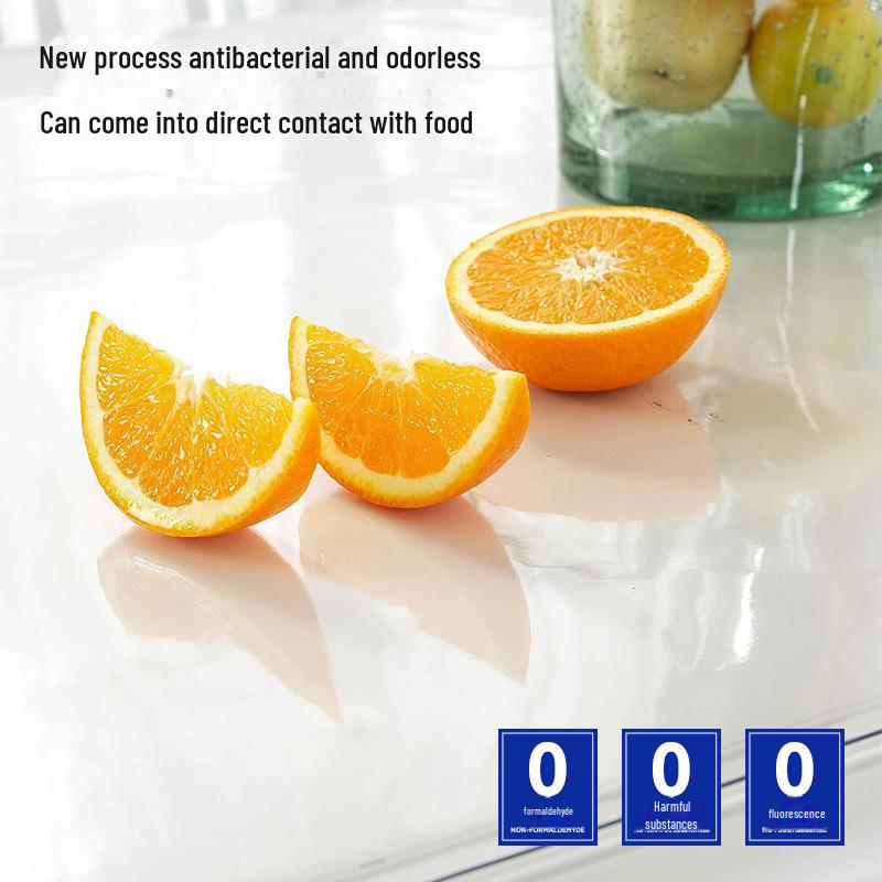 Transparent Round PVC Tablecloth Mat - Waterproof, Oil-Proof, Scald-Resistant, Washable Protective Pad for Coffee Tables.