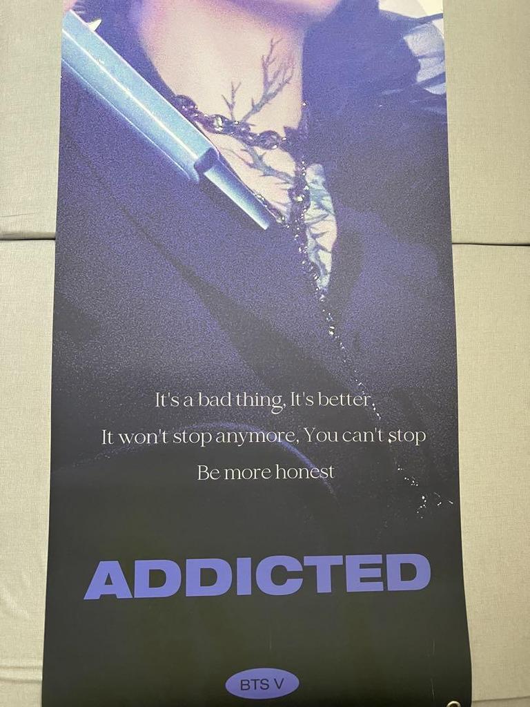 [USED] BTS V Large Banner Poster