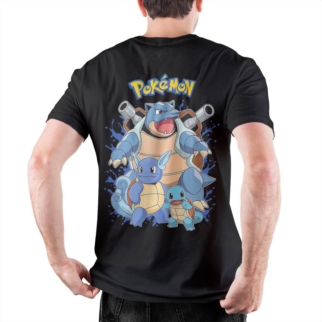 Camiseta Charizard Pokemonizado Masculina Feminina 100% Algodão Roupa Lazer Manga Curta Gola Redonda Camisetas de Verão