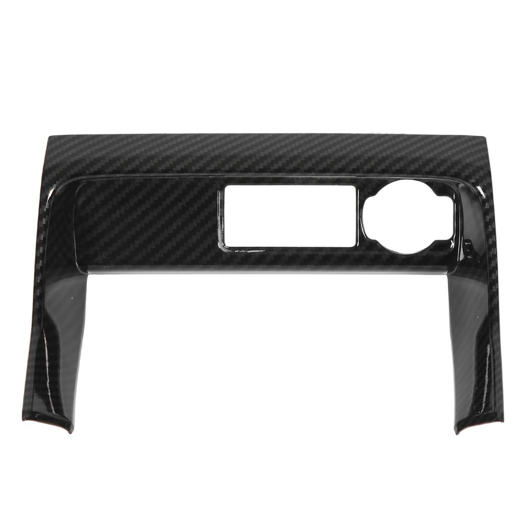 Cigarette Lighter Panel Trim Carbon Fiber Style ABS Wearproof Replacement for Civic 11th 2022 LHD