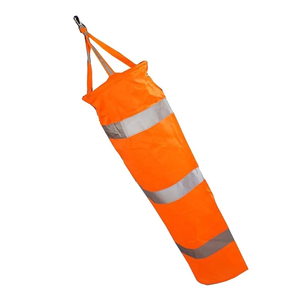 Itisyou Wind Measurement Bag with Reflective Wind Direction Measuring Suitable for Outdoor Weather and Wind Power Pack of 2 Windsock, Belt, Bag, 60cm,