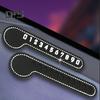 1 Set Slots Design Parking Number Plate Rhinestone Excellent Car Styling Phone Number Card Plate