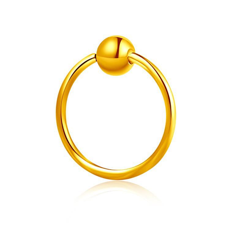 

316L нержавеющая сталь простой шариковый зажим нос/губа кольцо пирсинг ювелирные изделия 1.2*10*3mm