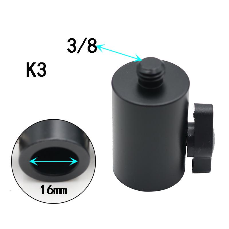 Rotating Mobile Streaming Stand with Fill Light and 1/4 Screw Tripod Adapter