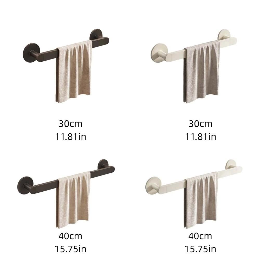 Solid Color Bathroom Towel Rack Wall-mounted Towel Hanger Towel Organizer Shoe Storage Shelf Home