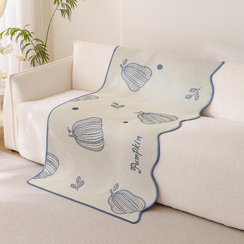 Summer New Cartoon Special-Shaped Cold Silk Sofa Cushion One Piece Non-Slip And Anti-Cat Scratch Sofa Cushion