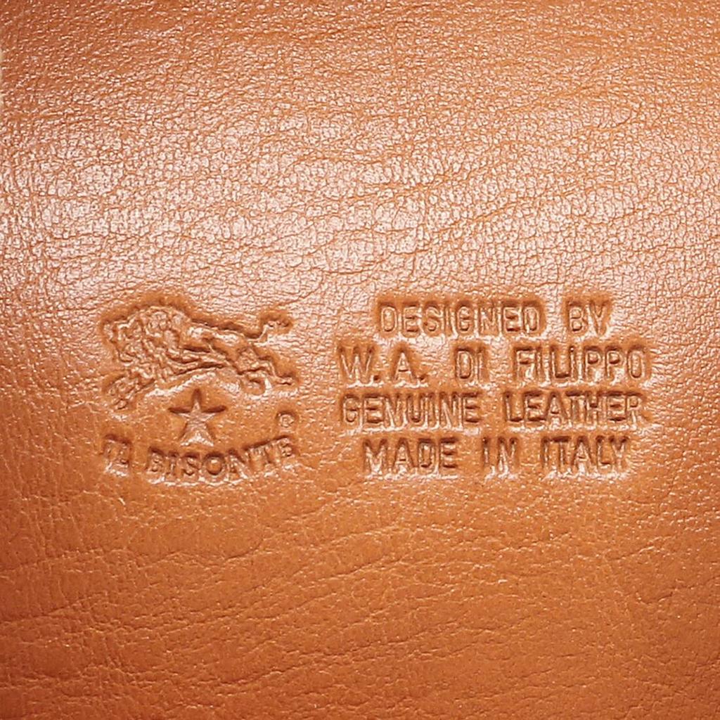 IL BISONTE Coin Case, Brown, Men's and Women's, SCP020 PV0005 CA101B [Used]