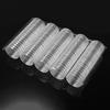 100Pcs 27mm Coin Capsules Clear Round Shaped Acrylic Creative Souvenir Coin Capsules for Award Ceremony
