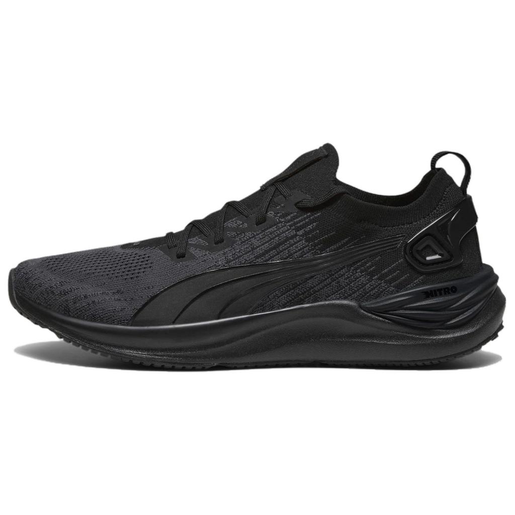 Puma Electrify Nitro 3 Knit Black Strong Grey Men Sneakers 379084-01