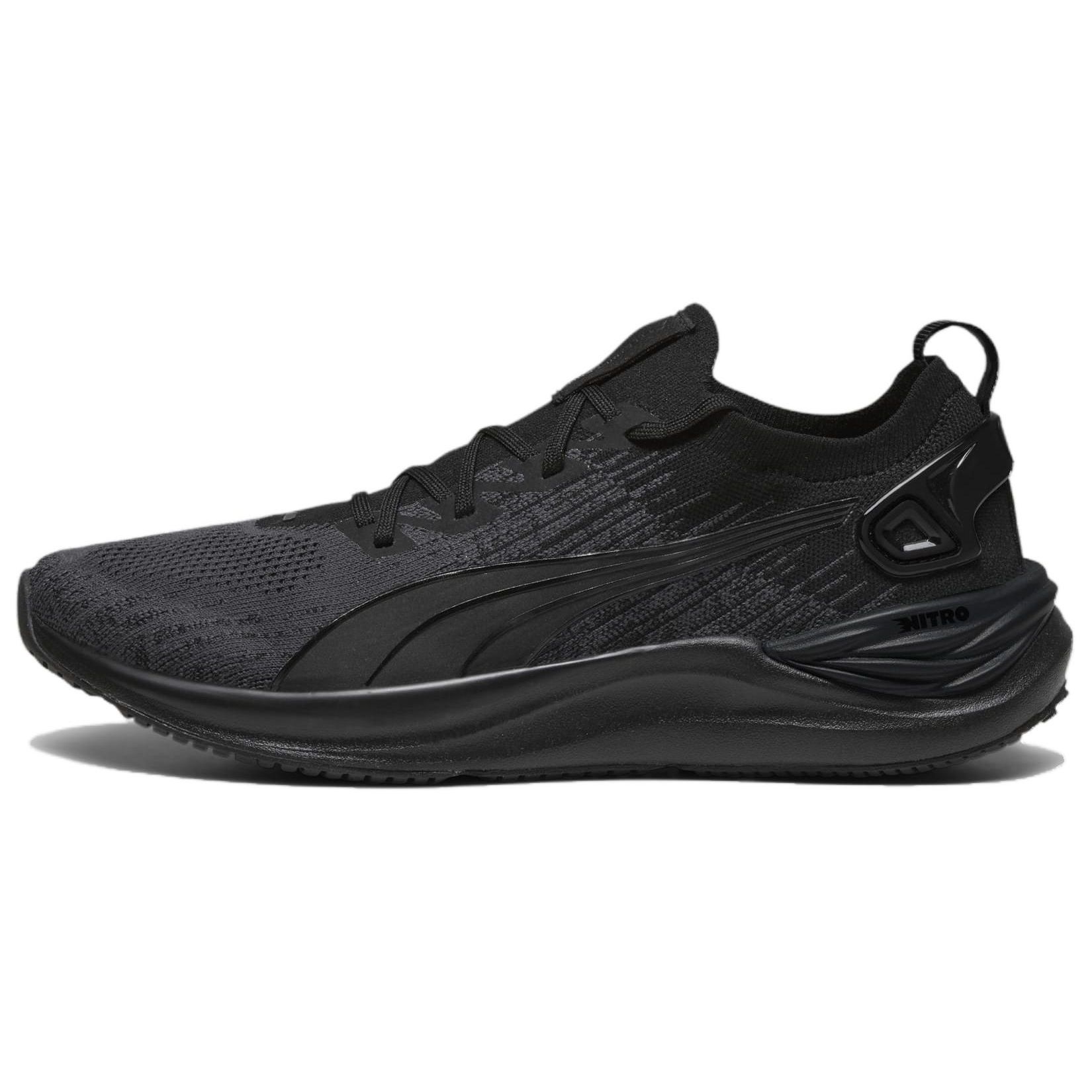 

Puma Electrify Nitro 3 Knit Black Strong Grey Men Sneakers 379084-01 40