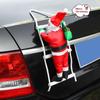 Car Decoration Pendant Roof Tail Santa Climbing Ladder Christmas Decoration Creative Home Ornament Navidad Cristma Tree Ornament