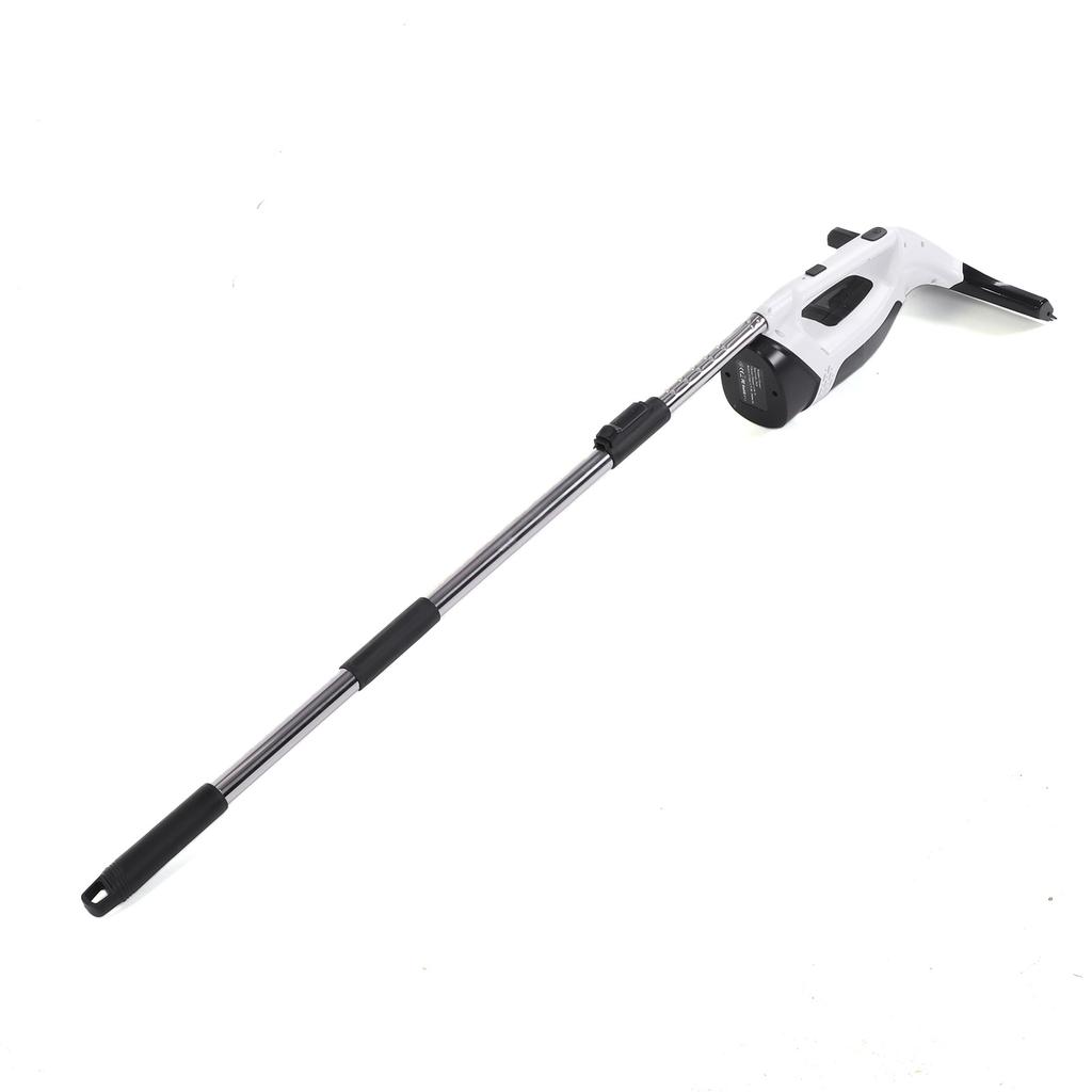 Window Vacuum Squeegee 2.0KPA Suction Multifunctional Glass Cleaner with Spray Auto Dirty Water Collection Comes with Rubber Scraper and Exr