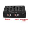 Tragbarer Stereo-Audio-Vorverstärker mit Bass-, Mitten- und Höhenregelung, Stummschaltung und Stereo-Balance-Regler