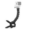 Flexible Gooseneck Clamp Mount Adjustable Flex Arm Clip Holder Universal Sports Camera Stand For GoPro Hero 7 8 9 10 11 12 Action Cam Accessory