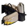 adidas Recycled Polyamide Fanny Pack Unisex Gray Brown & Yellow Adidas HY4340