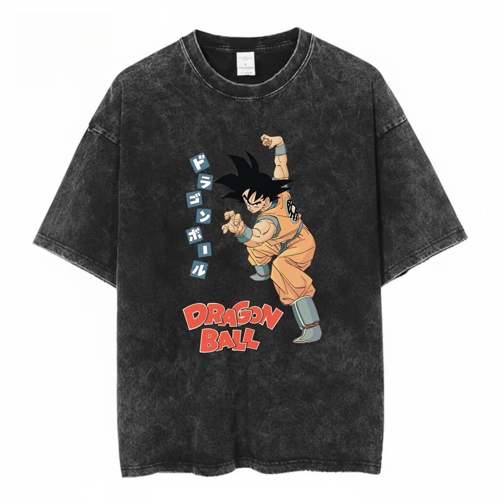 Vintage Dragon Ball Z Goku Tee Anime Shirt Manga Shirt Vegeta Anime Tee Gift Anime Cosplay Super Saiyan Design Tee Dragon Ball L