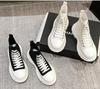 Women's White High-Top 2022 Genuine Leather Platform Casual Sneakers