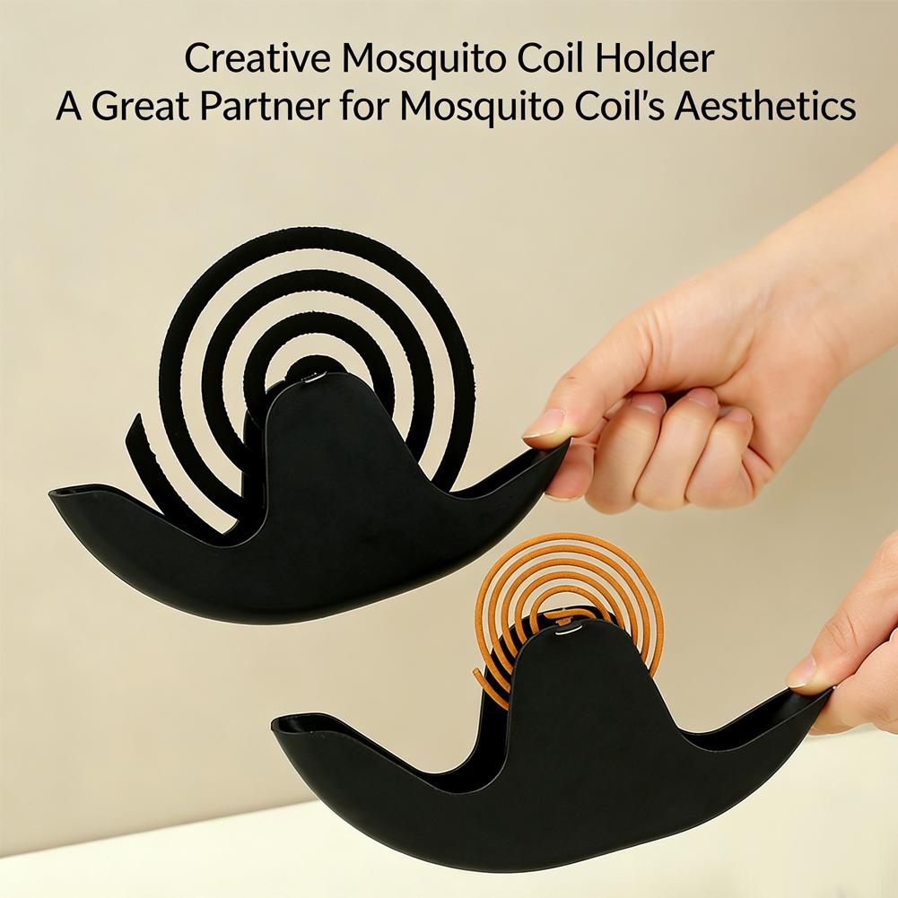 Plastic Mosquito Coil Holder Incense Holders Coil Incense Burner Frame Modern Repellent Incense Rack For Household Bedroom 7