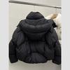 Damen Daunen Baumwolljacke Winter Locker Kapuzenmantel für Damen Koreanische Version Kurze Damen Baumwollwattierte Oberbekleidung