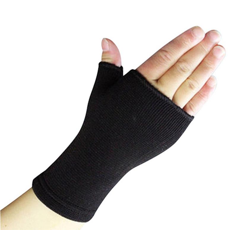 Chic Cycling Gloves Sports Protective Gear Fitness Gloves Sweat-absorbent Non-slip Wear-resistant Breathable Wristband Elastic Wristband