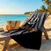 Juventus Customized Name Beach Towel Super Soft & Absorbent Perfect for Traveling Yoga Camping and Swimming